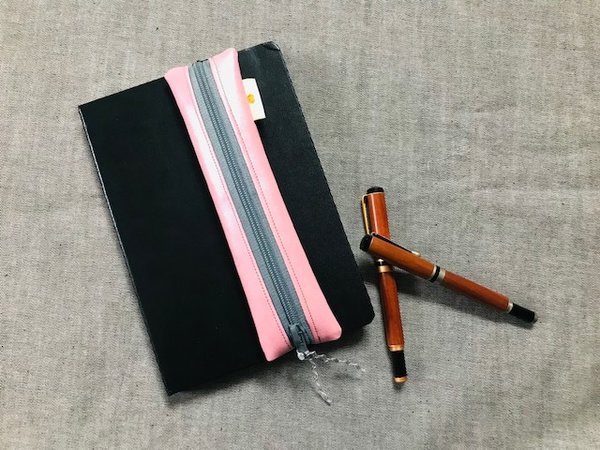 Stiftemäppchen für Bullet Journal - rosa